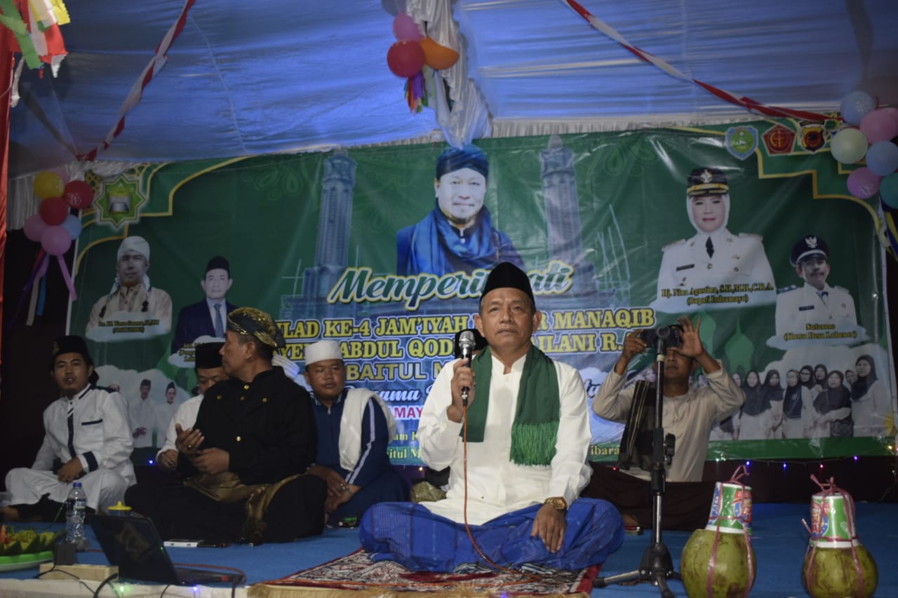 Warga Desa Lobener Peringati Milad ke-4 Dzikir Manaqib Syekh Abdul Qodir Al Jailani R.A