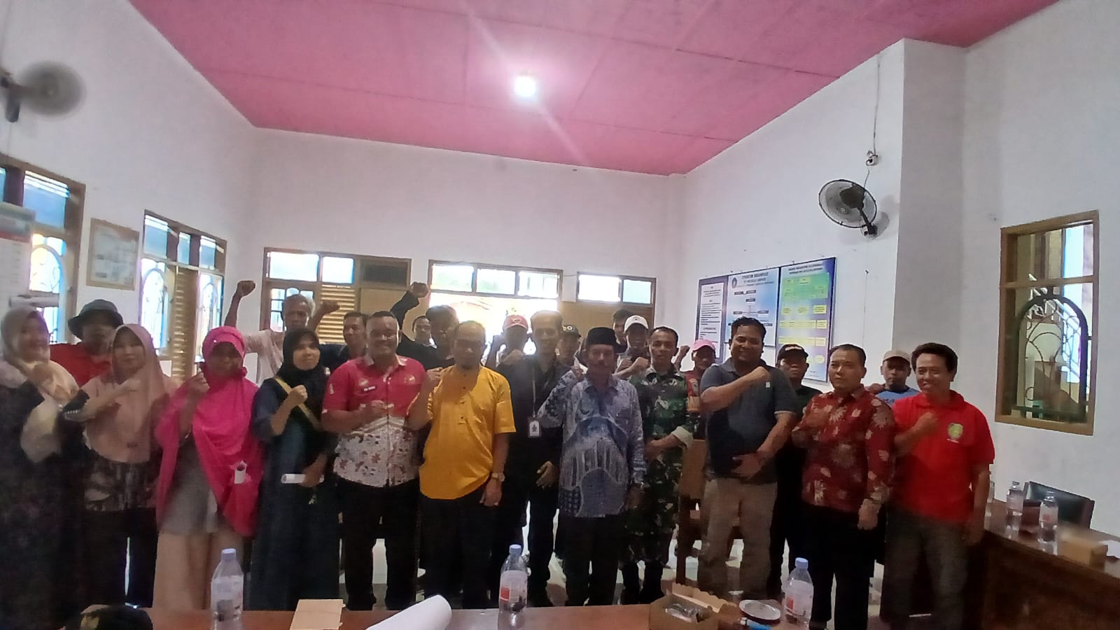 Polsek Jatibarang Kawal Sosialisasi Pilwu Desa Lobener 2025